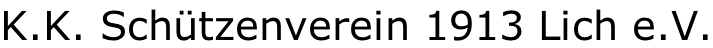 K.K. Schützenverein 1913 Lich e.V.